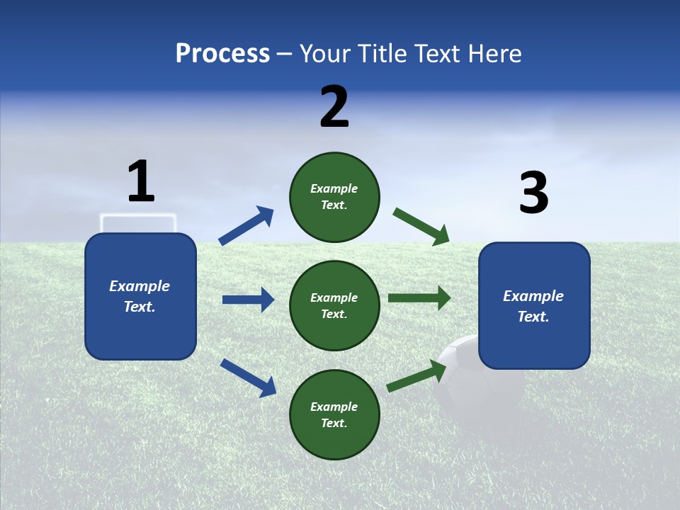 Soccer Epic Ball PowerPoint Template