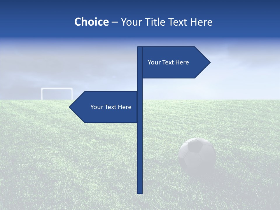 Soccer Epic Ball PowerPoint Template
