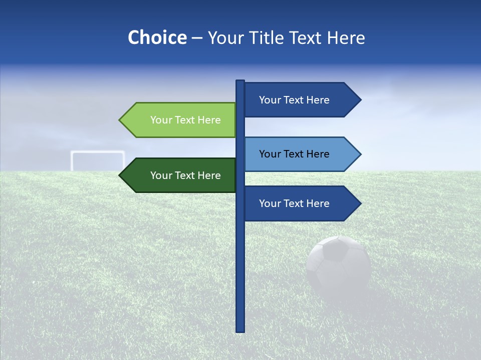 Soccer Epic Ball PowerPoint Template