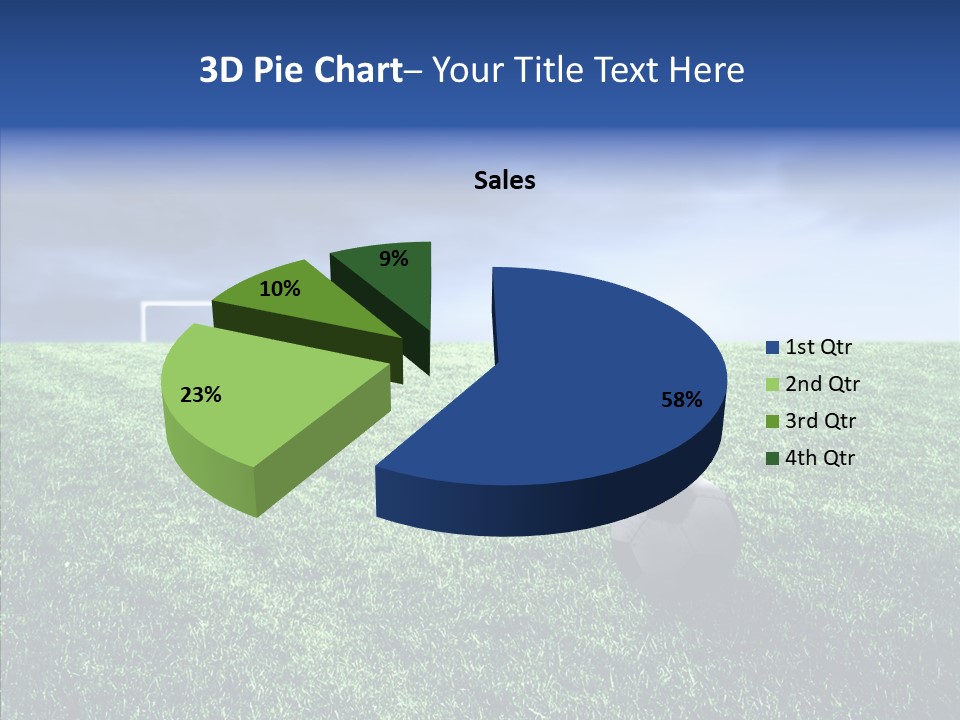 Soccer Epic Ball PowerPoint Template