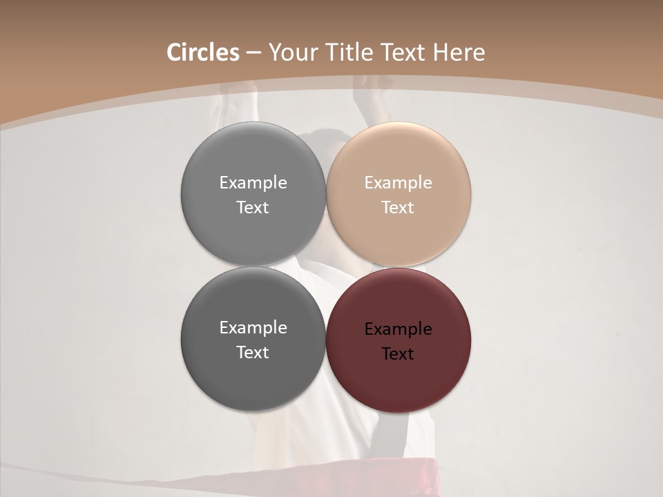 Businessman Tie Step PowerPoint Template