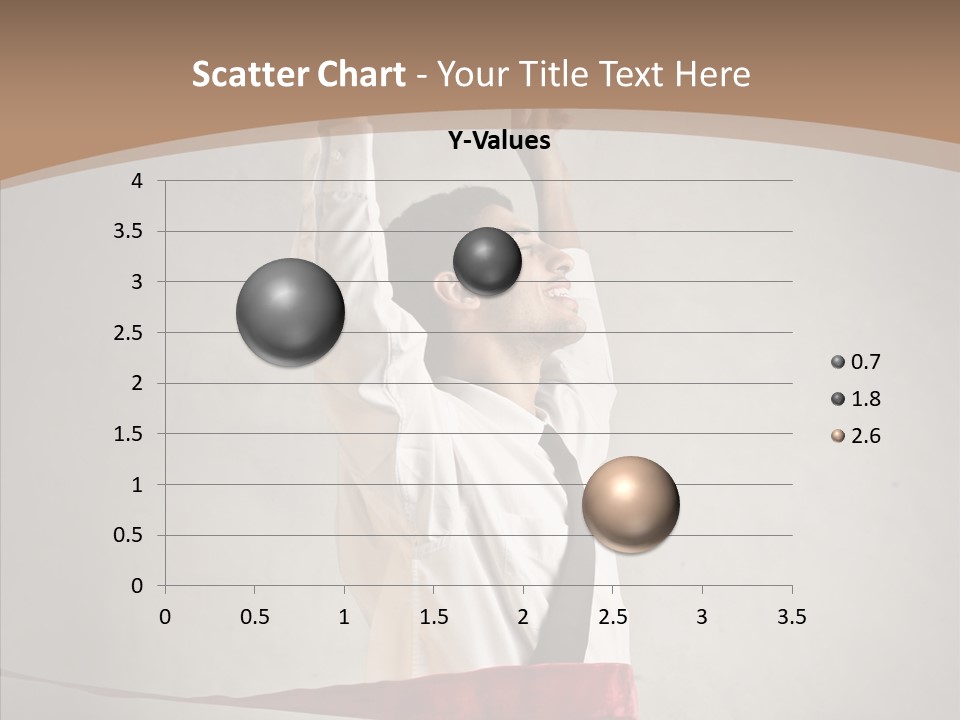 Businessman Tie Step PowerPoint Template