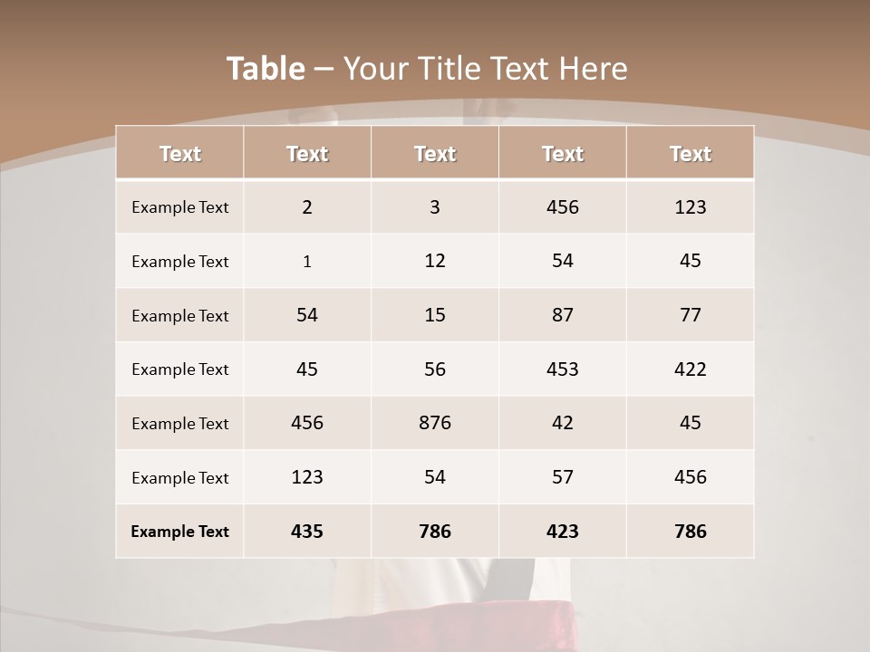 Businessman Tie Step PowerPoint Template