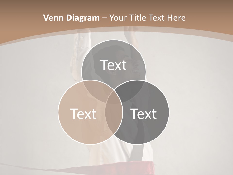 Businessman Tie Step PowerPoint Template