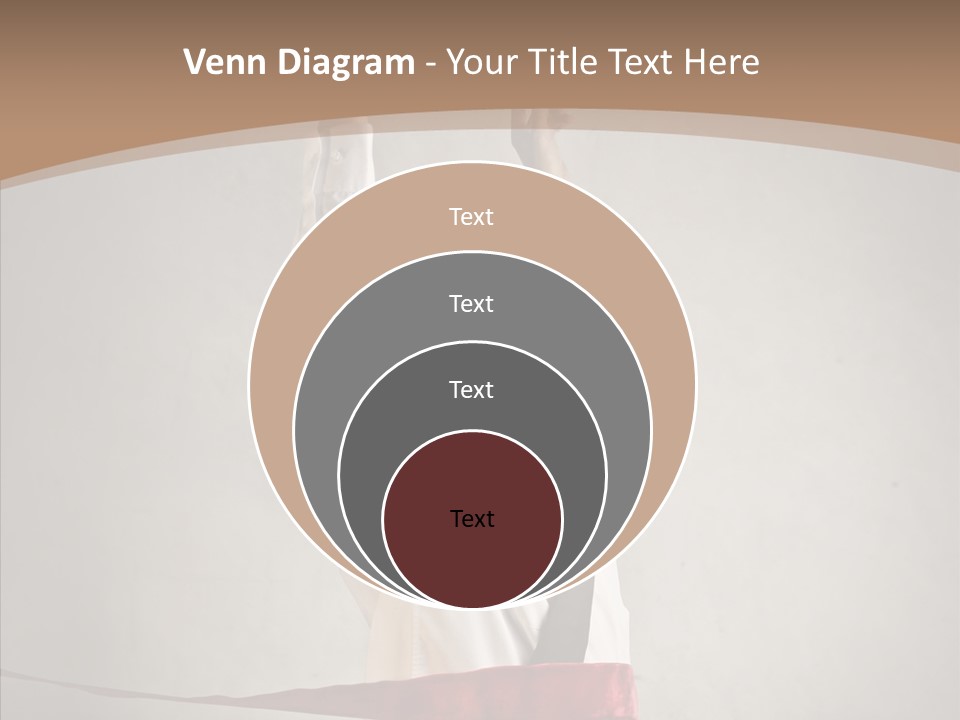 Businessman Tie Step PowerPoint Template