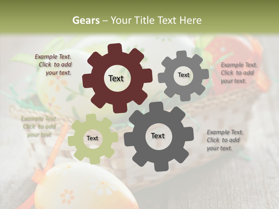 Card Easter Card Holiday PowerPoint Template