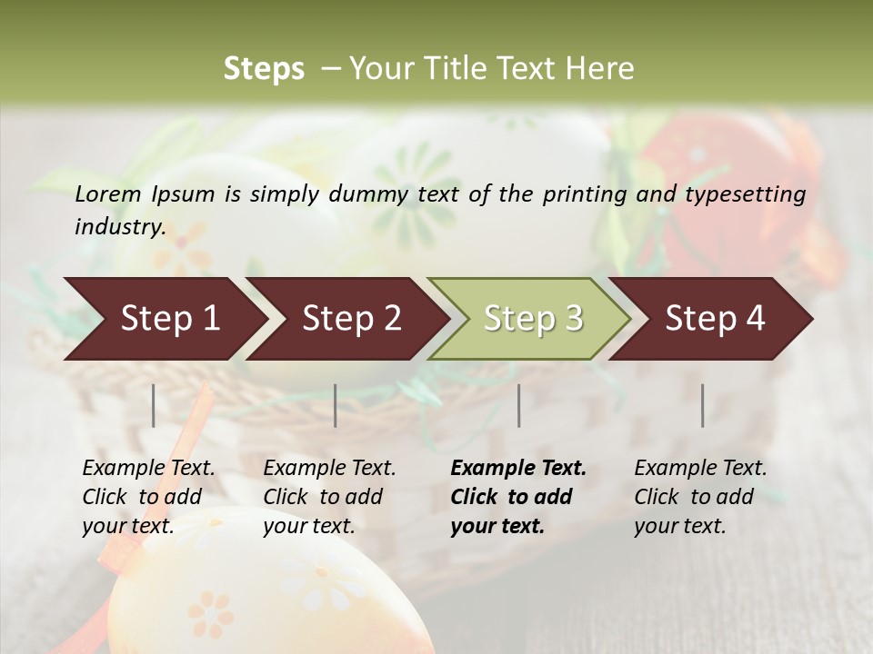 Card Easter Card Holiday PowerPoint Template