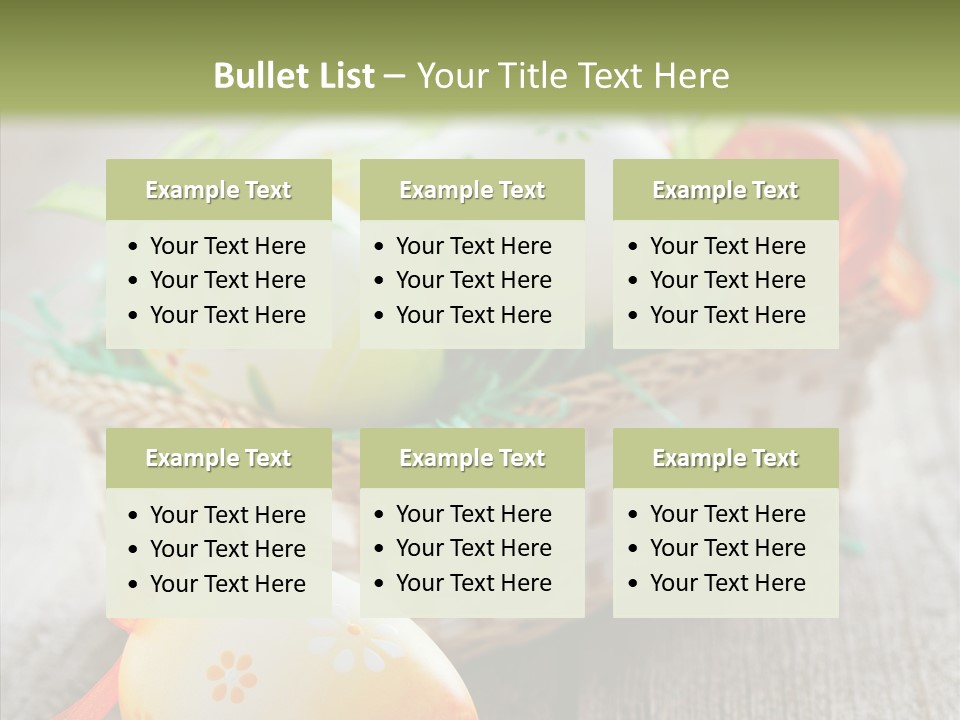 Card Easter Card Holiday PowerPoint Template