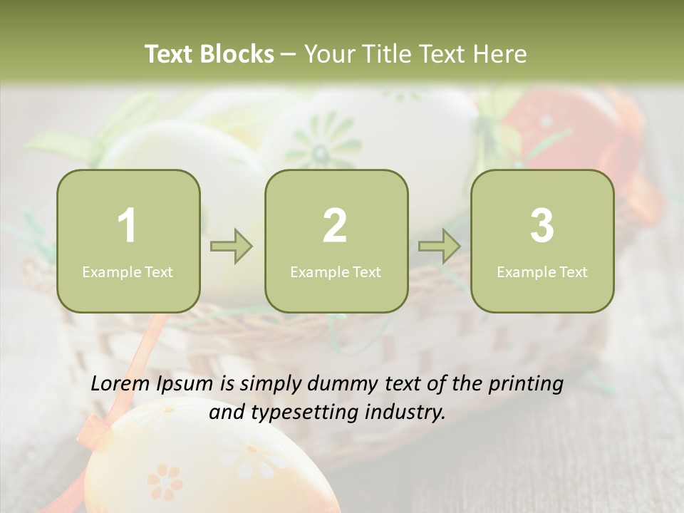 Card Easter Card Holiday PowerPoint Template