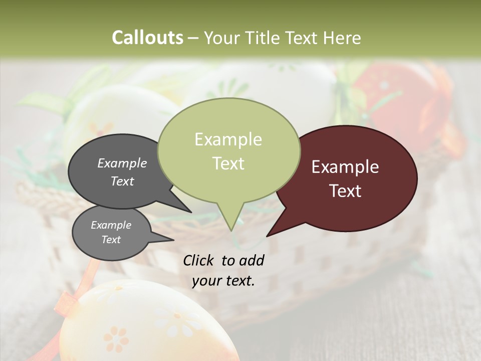 Card Easter Card Holiday PowerPoint Template