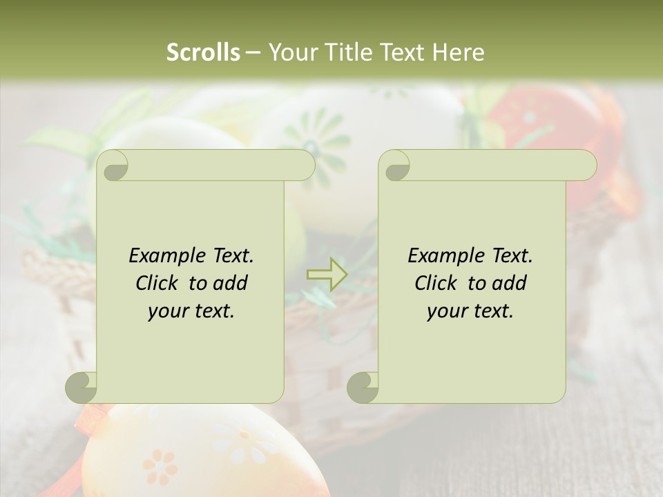 Card Easter Card Holiday PowerPoint Template