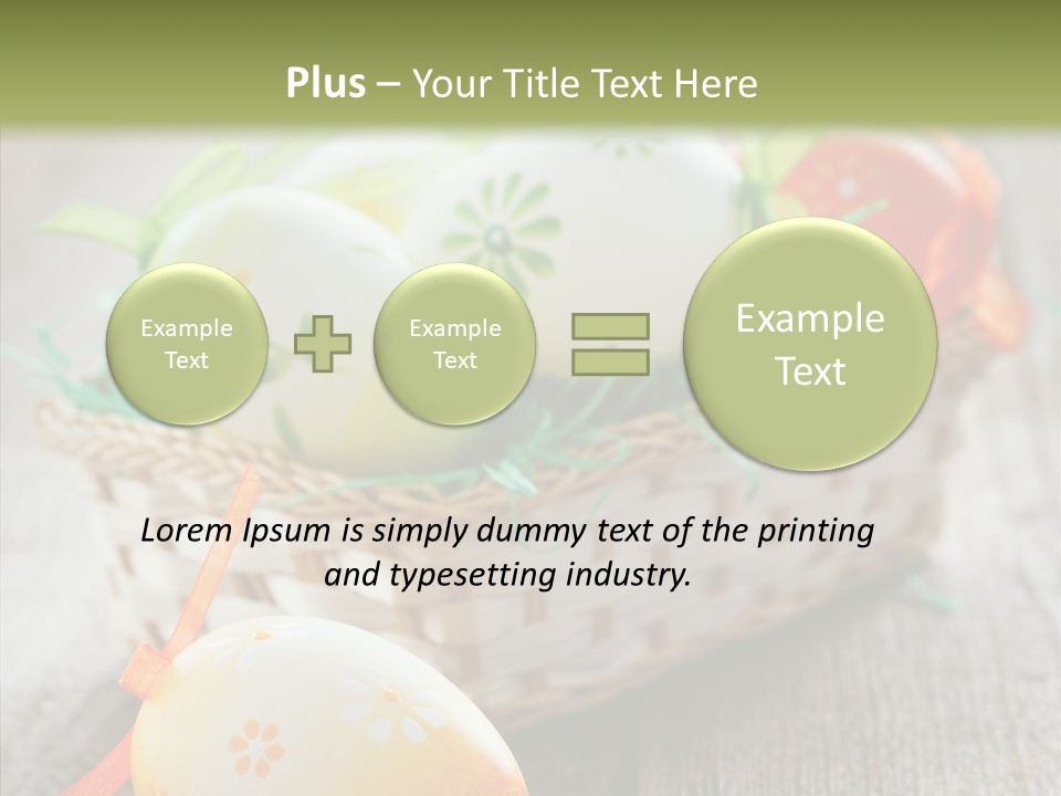 Card Easter Card Holiday PowerPoint Template