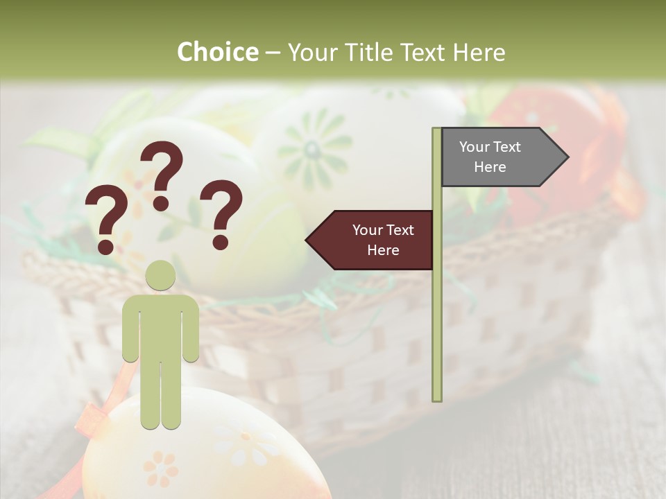 Card Easter Card Holiday PowerPoint Template