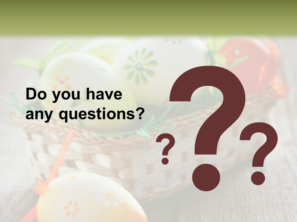 Card Easter Card Holiday PowerPoint Template