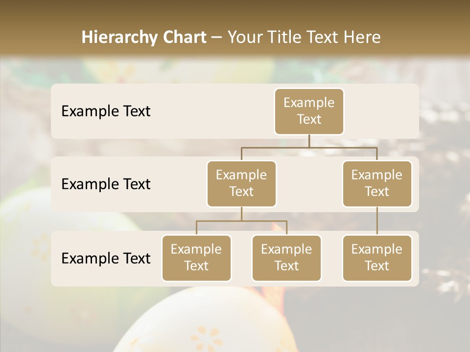 Colorful Wood Basket PowerPoint Template