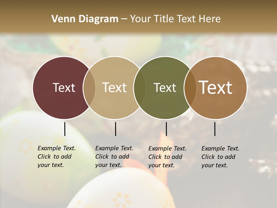 Colorful Wood Basket PowerPoint Template