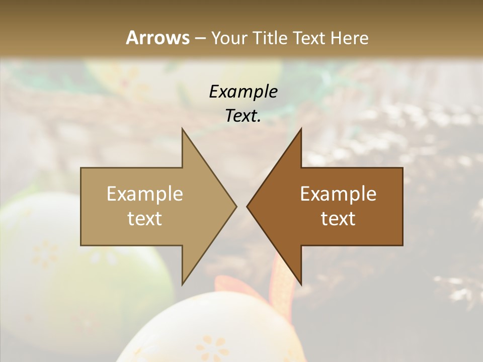 Colorful Wood Basket PowerPoint Template