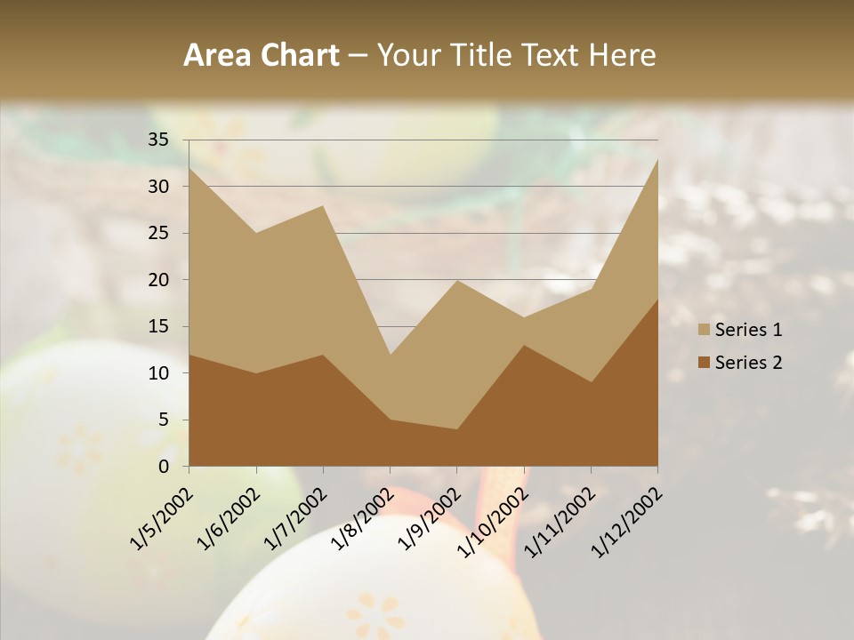 Colorful Wood Basket PowerPoint Template