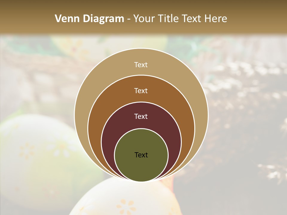 Colorful Wood Basket PowerPoint Template