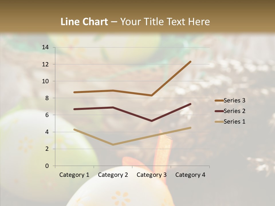 Colorful Wood Basket PowerPoint Template