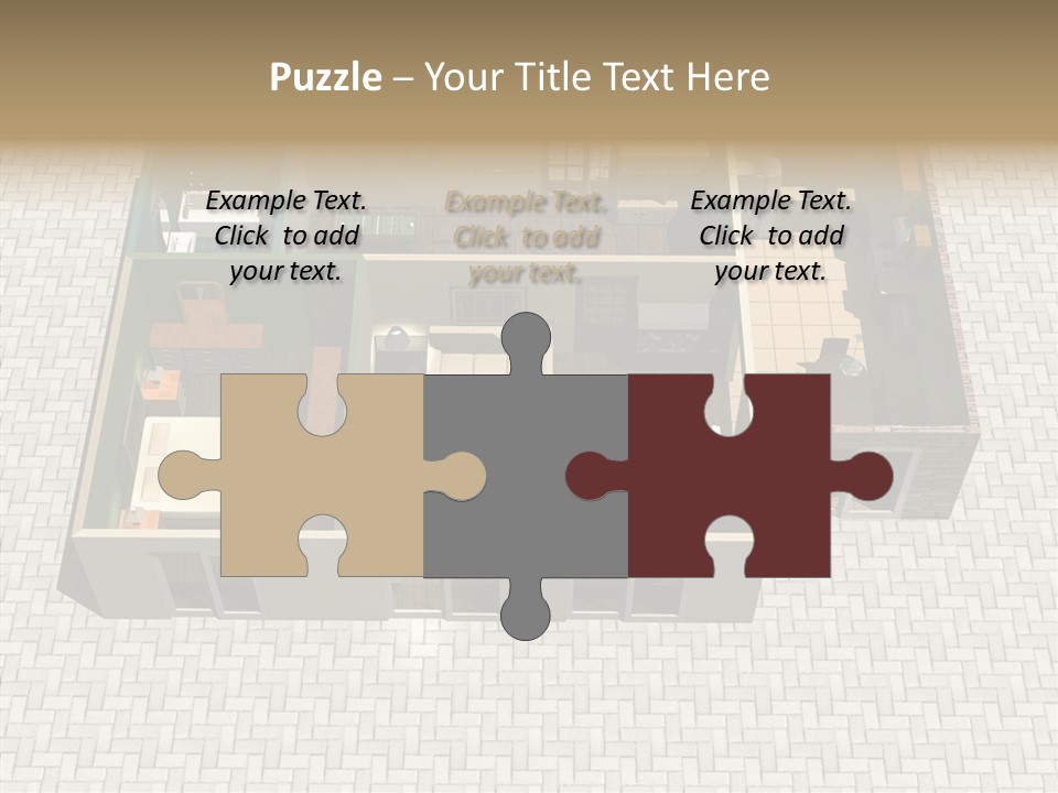 Residential Estate Illustration PowerPoint Template