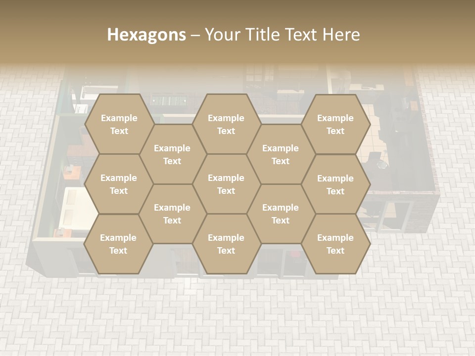 Residential Estate Illustration PowerPoint Template