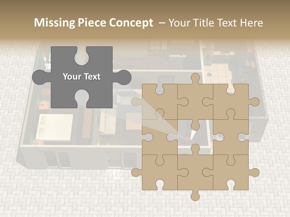 Residential Estate Illustration PowerPoint Template