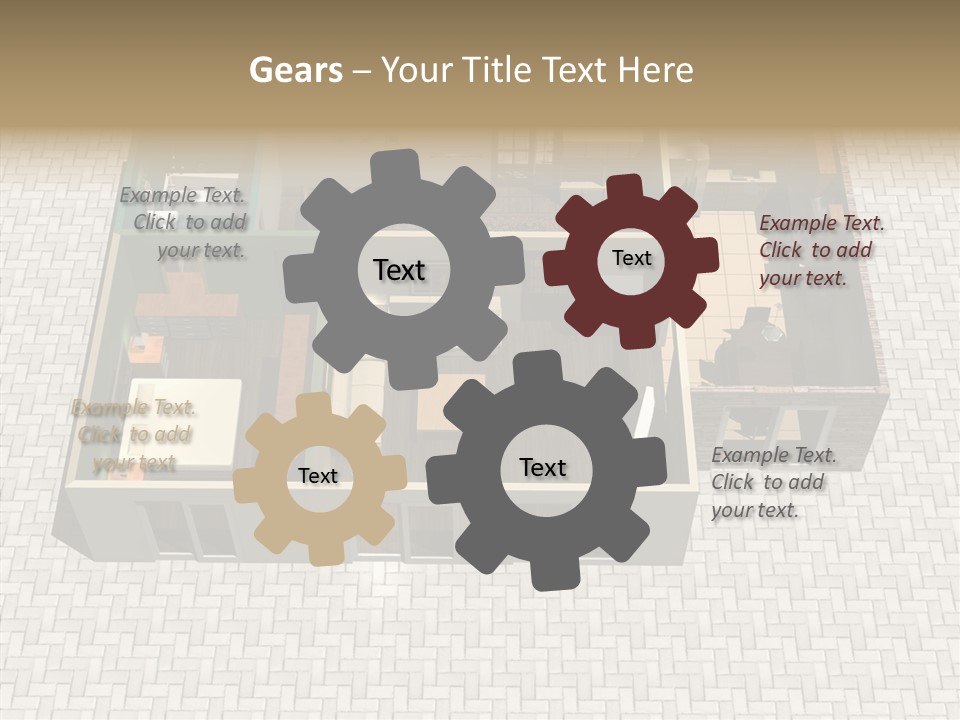 Residential Estate Illustration PowerPoint Template