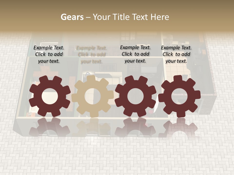 Residential Estate Illustration PowerPoint Template