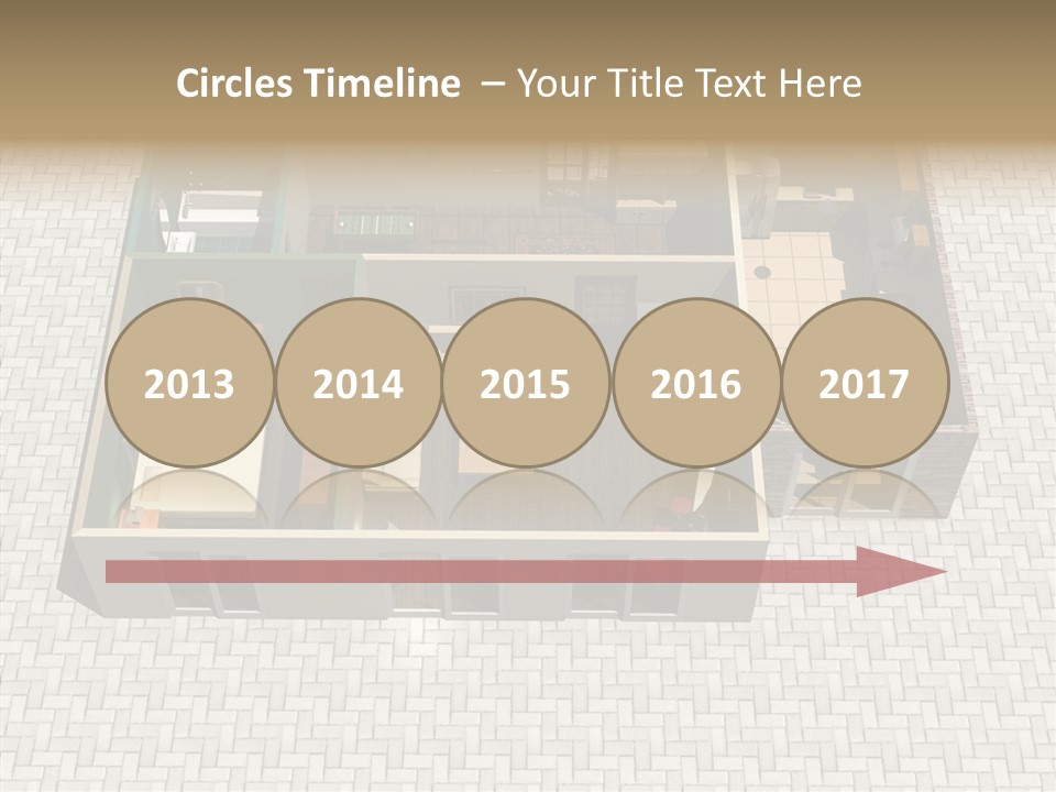Residential Estate Illustration PowerPoint Template