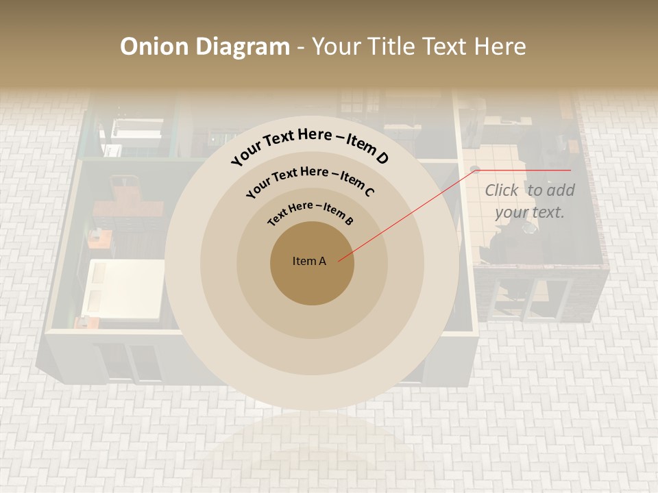 Residential Estate Illustration PowerPoint Template