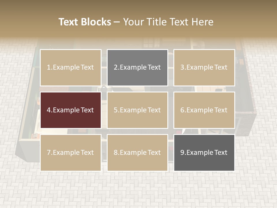 Residential Estate Illustration PowerPoint Template