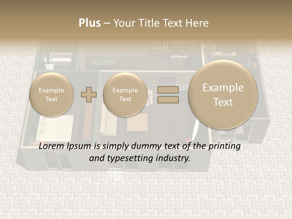 Residential Estate Illustration PowerPoint Template