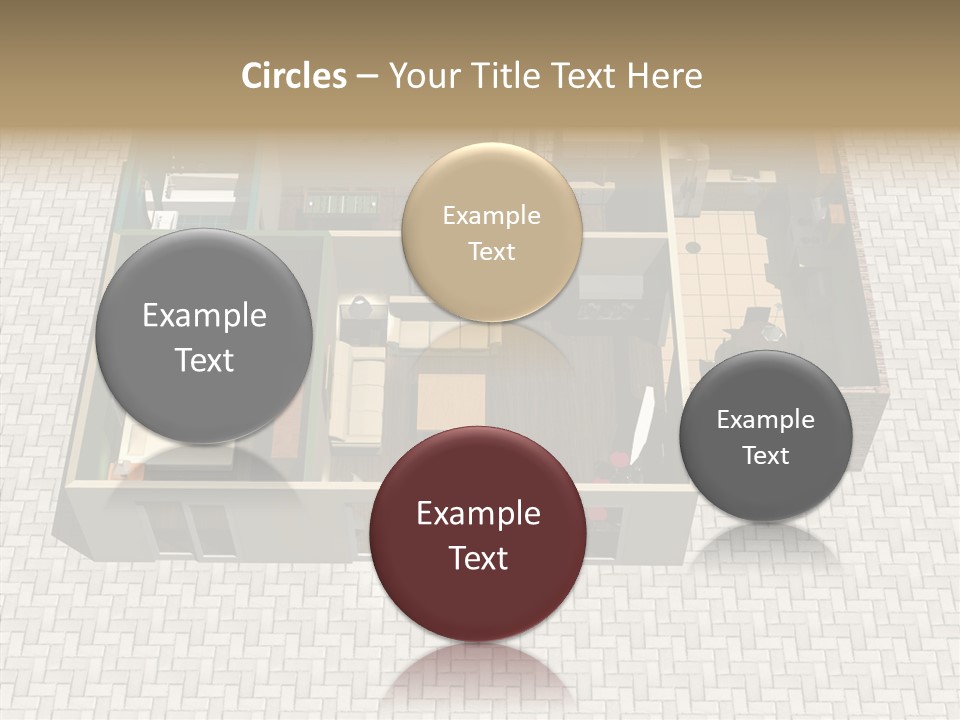 Residential Estate Illustration PowerPoint Template