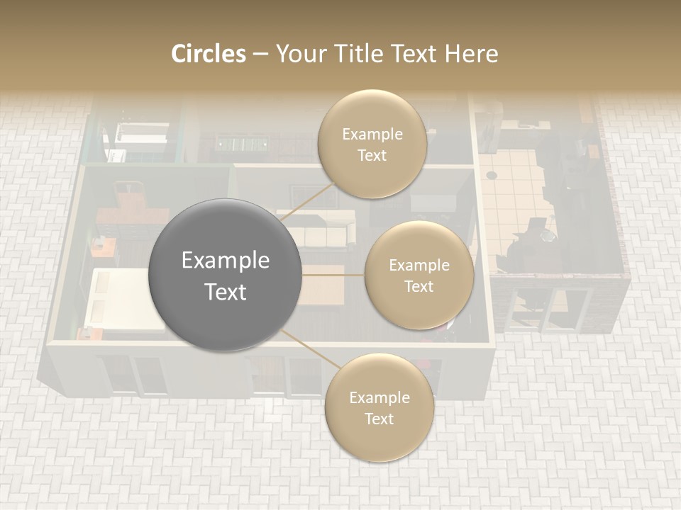 Residential Estate Illustration PowerPoint Template