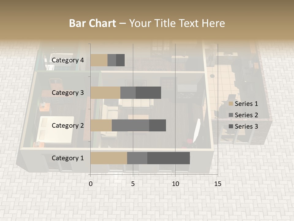 Residential Estate Illustration PowerPoint Template