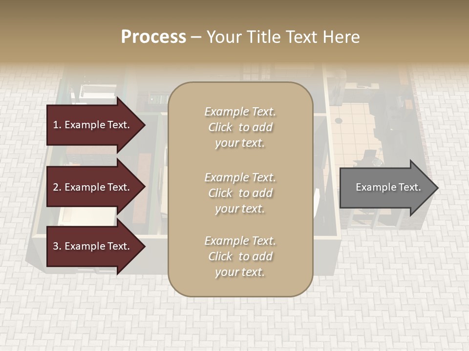 Residential Estate Illustration PowerPoint Template