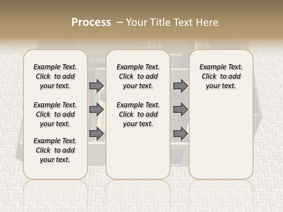 Residential Estate Illustration PowerPoint Template
