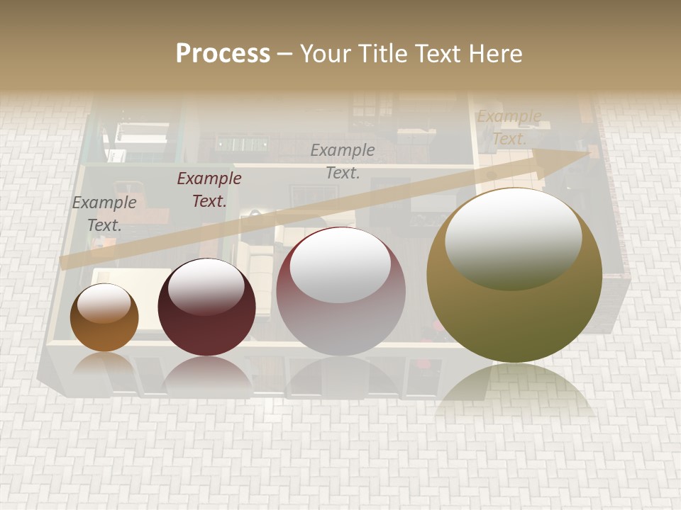 Residential Estate Illustration PowerPoint Template