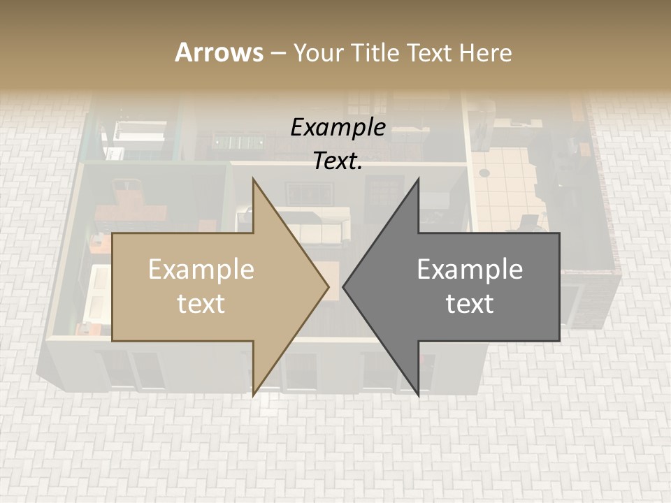 Residential Estate Illustration PowerPoint Template