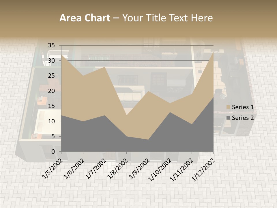 Residential Estate Illustration PowerPoint Template