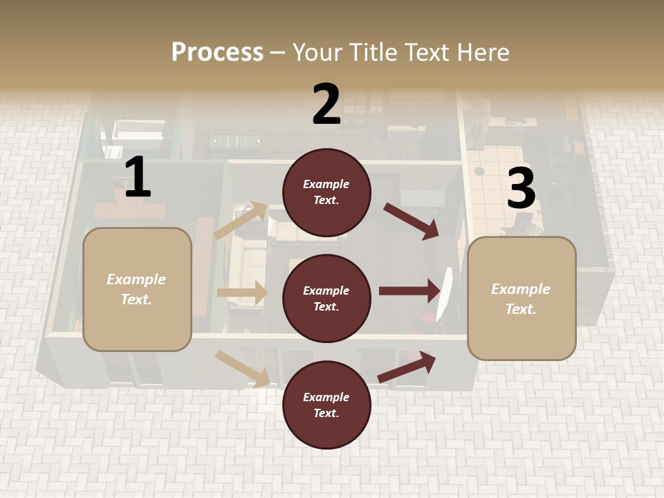 Residential Estate Illustration PowerPoint Template