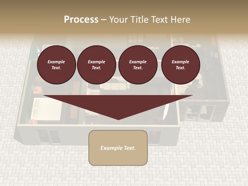 Residential Estate Illustration PowerPoint Template