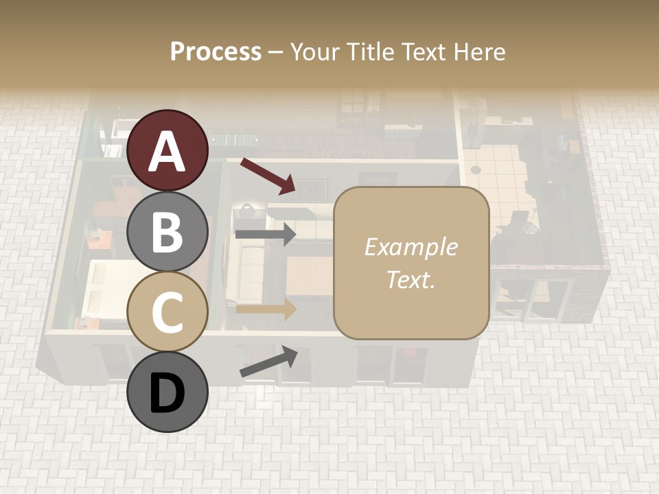 Residential Estate Illustration PowerPoint Template