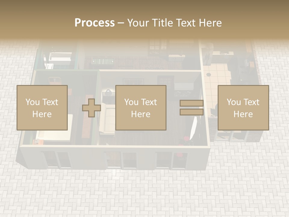Residential Estate Illustration PowerPoint Template