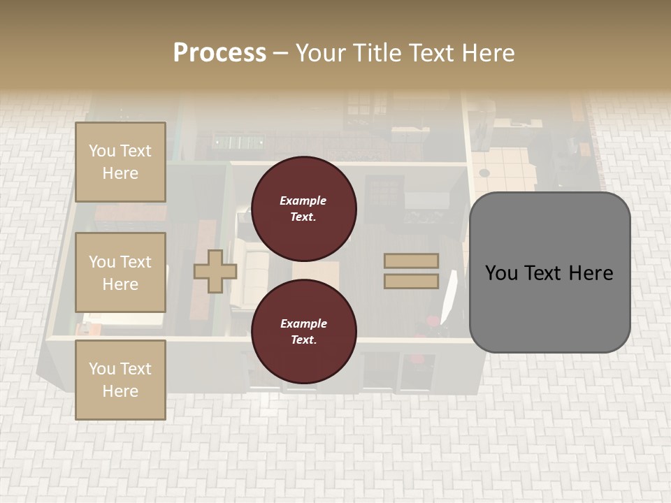 Residential Estate Illustration PowerPoint Template