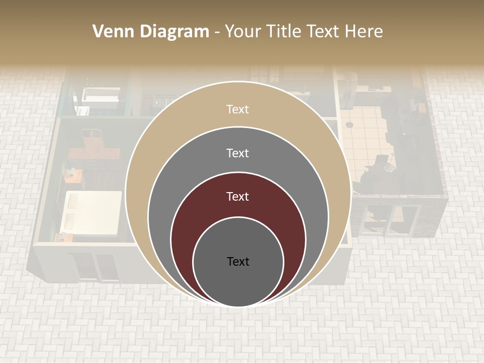 Residential Estate Illustration PowerPoint Template