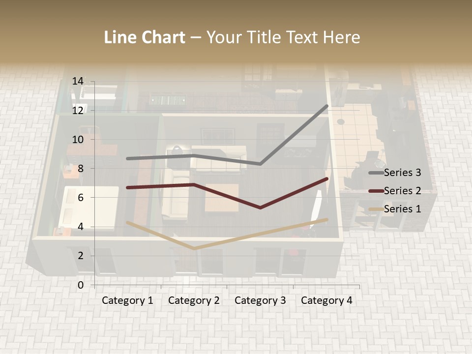 Residential Estate Illustration PowerPoint Template
