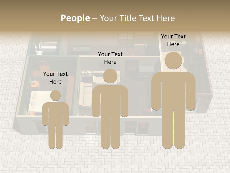 Residential Estate Illustration PowerPoint Template