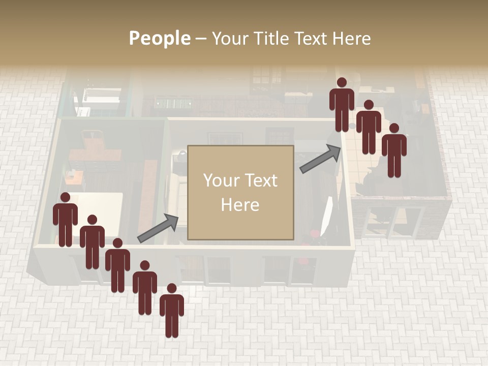 Residential Estate Illustration PowerPoint Template